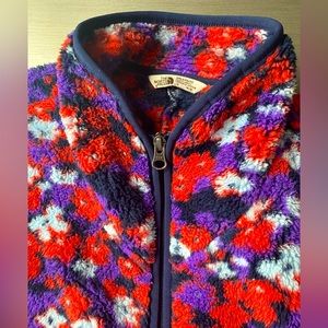 Flower printed Kids North Face Jacket